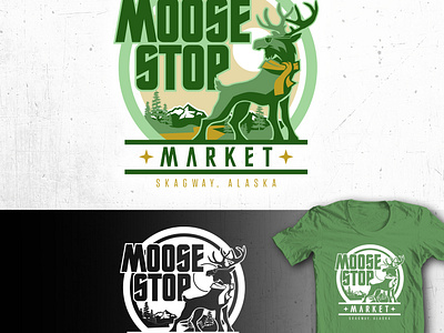 Logo concepts chipdavid dogwings drawing graphic design logo market moose vector