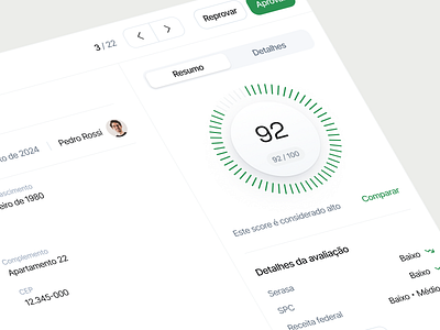 Score brazil data table details due diligence points ribeirão preto score segmented control sidebar são paulo table