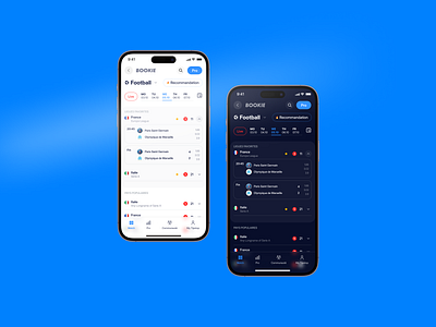 bookie app ui