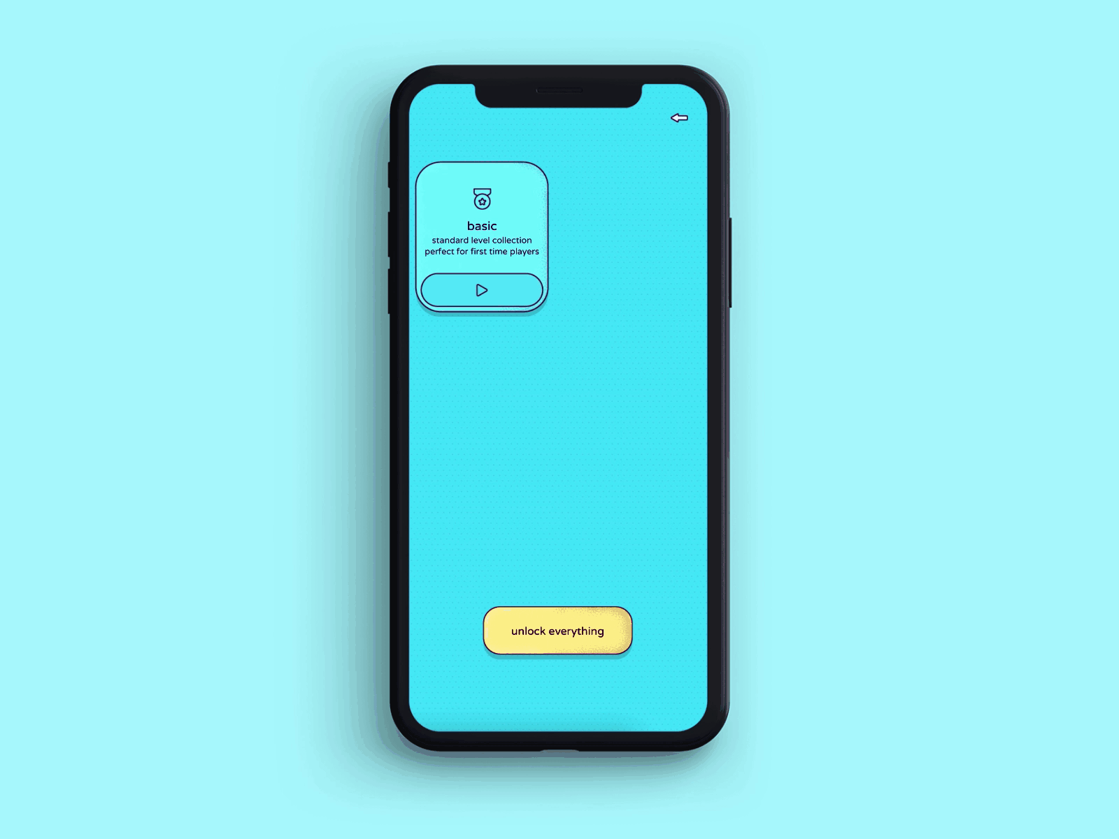 Game user interface for my casual mobile game - Letter Burp animation app store game game art game design google play illustration ios motion design ui