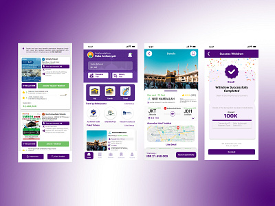 SYSTEM REFERRAL APP MUAMALAT app branding design illustration ui ux