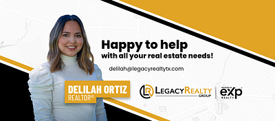 Realtor Real Estate Agent Social Media Banner Design advertising agent design marketing real estate realtor social media