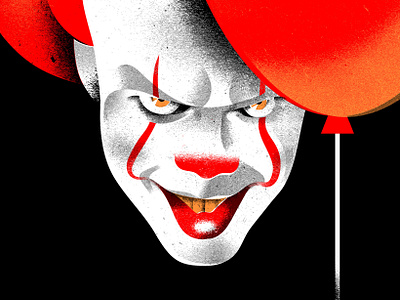 IT poster clown horror horror movie it movie poster pennywise