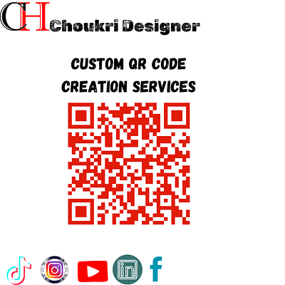 Custom QR Code Creation Services 3d animation branding graphic design logo motion graphics ui