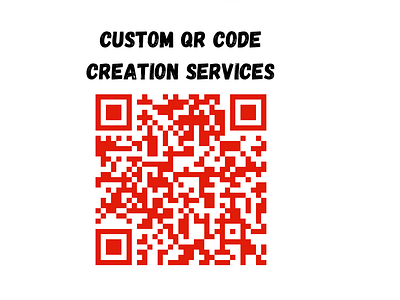 Custom QR Code Creation Services 3d animation branding graphic design logo motion graphics ui