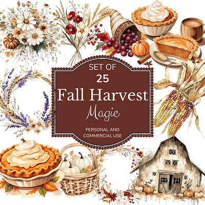 Fall Harvest Magic graphic design