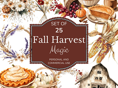 Fall Harvest Magic graphic design