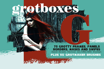 Introduction to GrotBoxes affinity designer brush corel donkeyworx frames graphic design grunge illustrator masks panels swipes vector