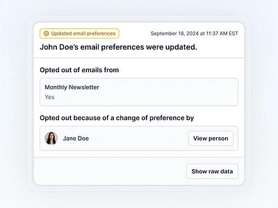 📨⚙️ Updated email preferences clean daily daily ui design flywithfeathr goodmarketing interface nonprofitmarketing product product design ui ui design user user interface ux ux design