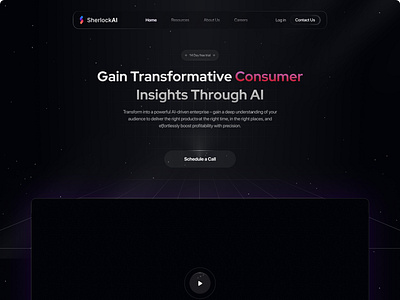 ✨SherlockAI Redesign ✨ branding figma futuristic product design redesign ui web design weframetech