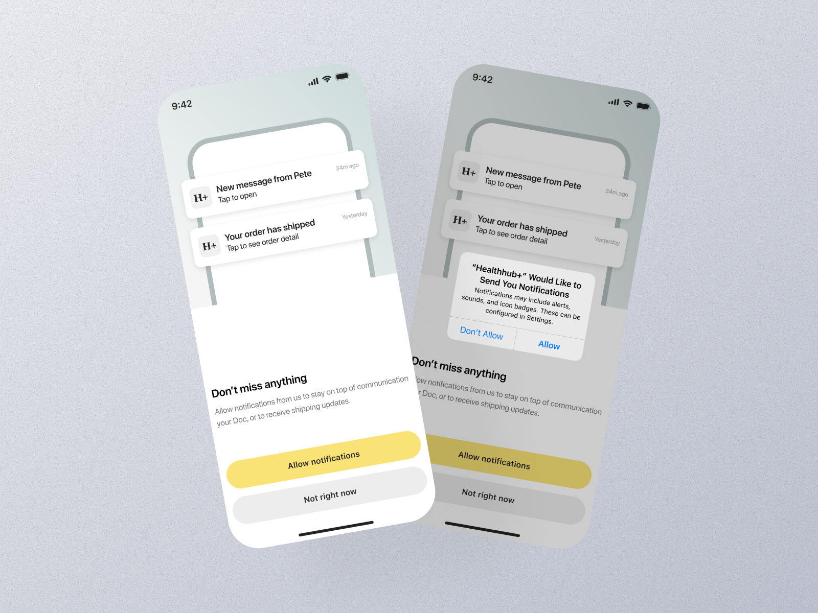 Notification Mobile App Ui by UI Ants on Dribbble