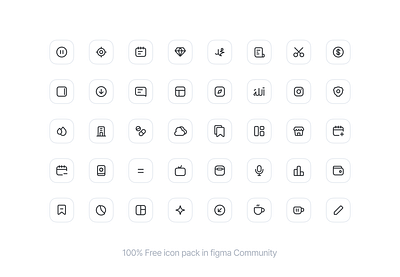 Craft Icons - Free Icon Pack asset design free icon icons minimal pack ux