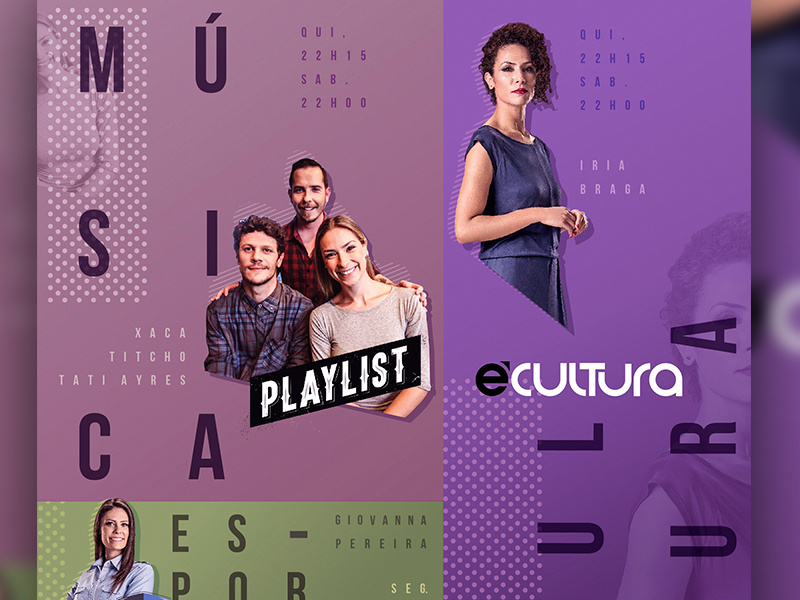 Key Visual - Programação art direction