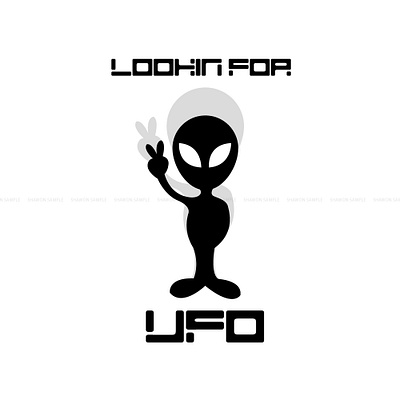 UFO design graphic design icon illustration logo typography vector