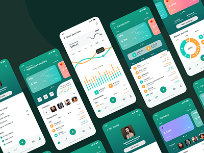 Billio app banking branding design finances fintech funds interface investments mobile mobileapp portfolio ui ux wallet