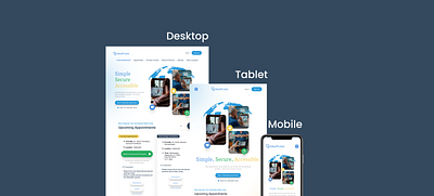 Telehealth services || Responsiveness Design || Appointment Flow product design