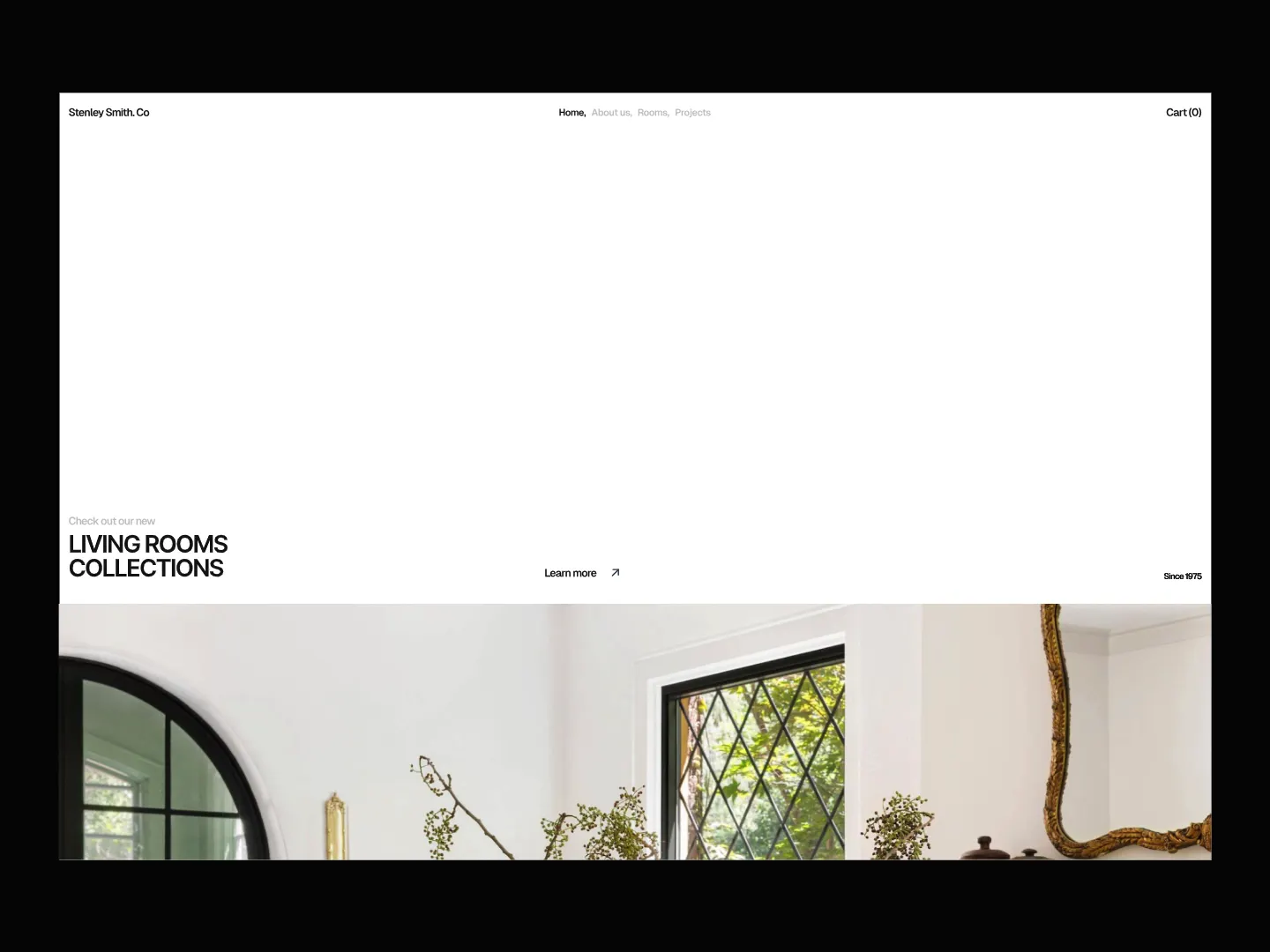 Stunning Editorial Website Design for Interior Studios