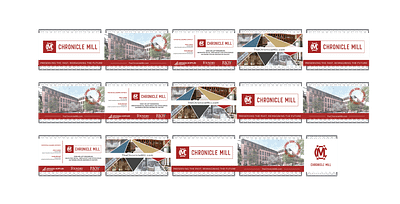 Chronicle Mill Logo & Fence Wrap