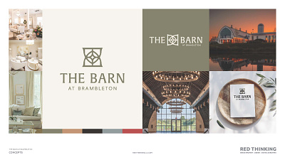 The Barn at Brambleton Logo, Brand, & Website