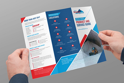 Division Contractors and Municipalities Service Trifold Brochure brochure business business brochure business trifold company profile design modern trifold new brochures product brochure salt depot trifold trifold brocure