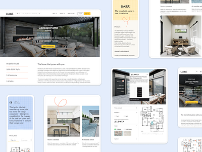 2024 Virtual concept home by Livabl product design responsive web ui uxui