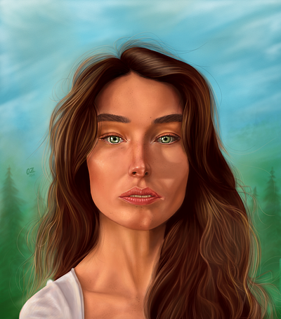 Realist Portrait Practice (old) art artwork drawing illustration painting photoshop portrait portrait drawing portrait illustration portrait painting realistic