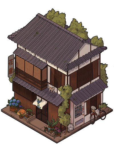 Isometric house