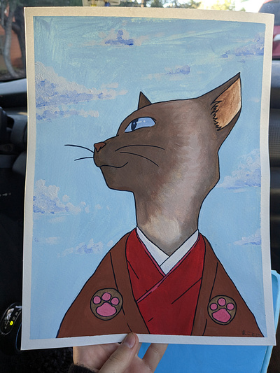 Kimono cat