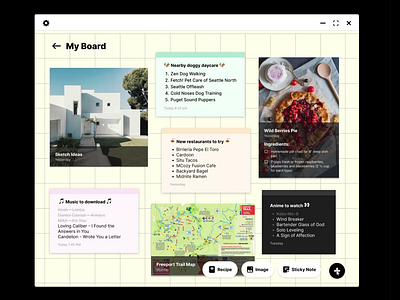 Daily UI Challenge #090 - Create New add new board create new daily ui 90 daily ui challenge notes sticky note