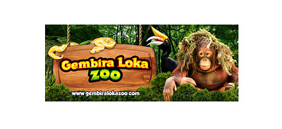 Gembiraloka zoo billboard in 2013 travel