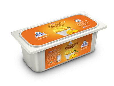 Igloo Ice Cream- Mango aam aam360 aam3sixty branding concept design ice cream pack label ice cream packaging igloo ice cream illustration label design logo mango ice cream packaging packaging design typography