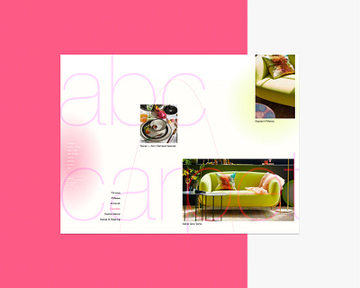 abc home & carpet branding web design