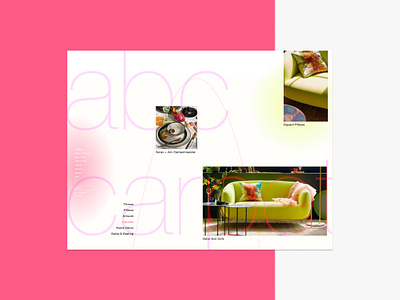 abc home & carpet branding web design