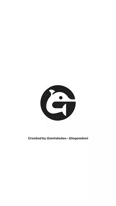 Letter G dolphin ready-made logo for sale 3d anhdodes animation branding design graphic design illustration logo logo design logo designer logodesign minimalist logo minimalist logo design motion graphics ui