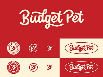 Budget Pet animal branding buscuit design emblem icon illustration lettering logo logo design logotype matt vergotis pet swash verg