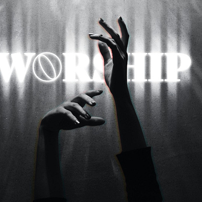 Worship - 2023 graphic graphic design religious typography