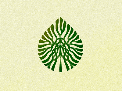 Saint Leaf ✦ Symbol branding church droplet ecologic energy environment green illustration leaf leaves logo logodesign logotype nature pray priest religion saint spiritual tear