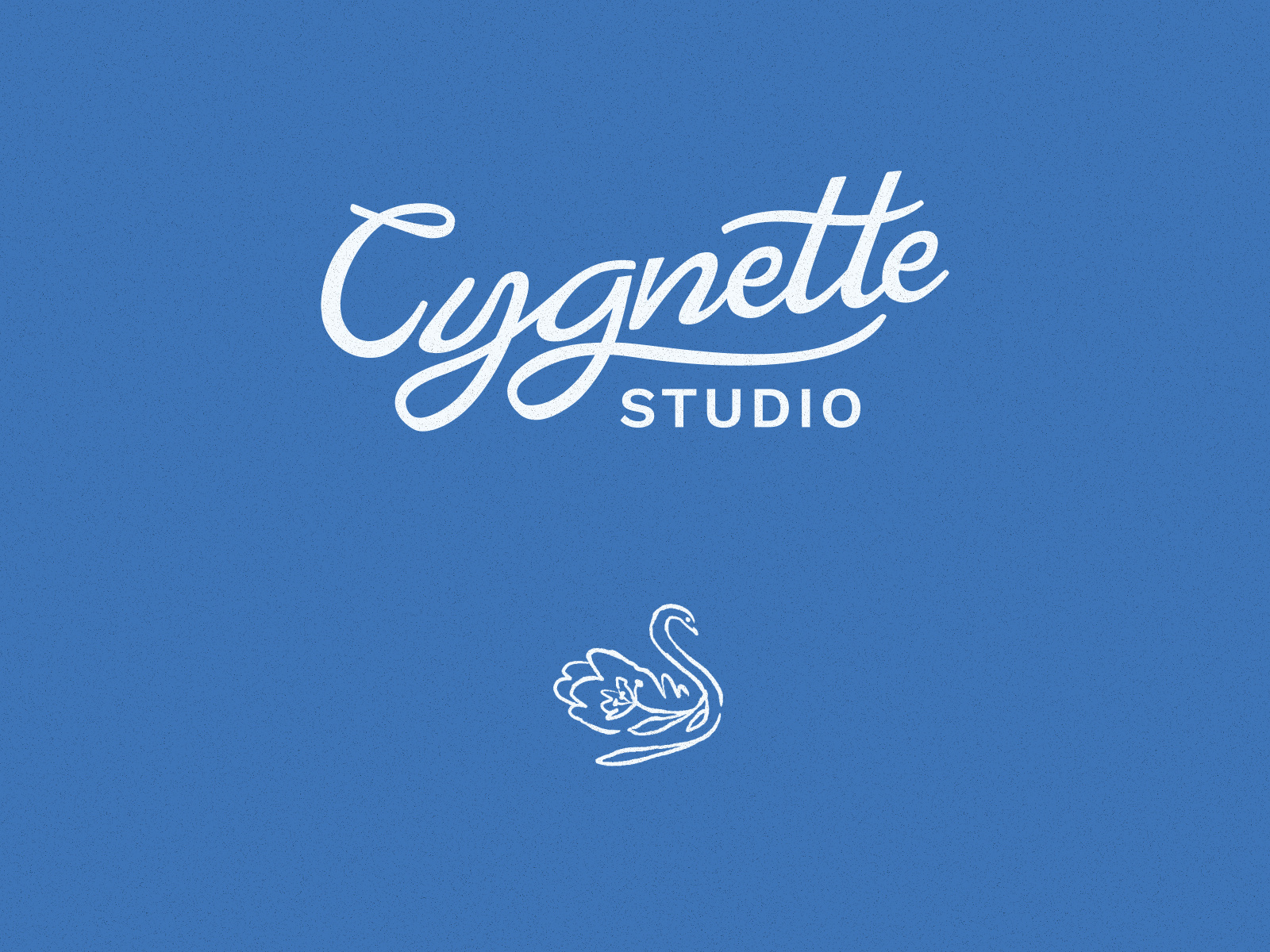 Vintage clothing logo and branding blue branding brush clothing dutch flower identity illustration lettering lettermark logo mark painted script swan texture typography vintage