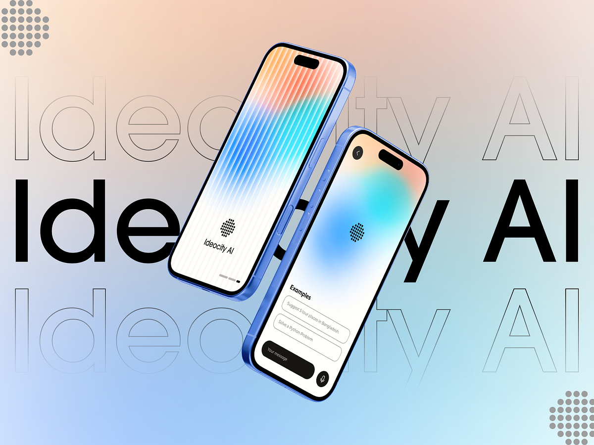 AI Chatbot App Design