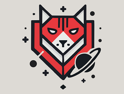 Star Fox 🦊 animal app black silver branding design fox graphic design illustration logo planet red red fox space fox star star fox ui vector