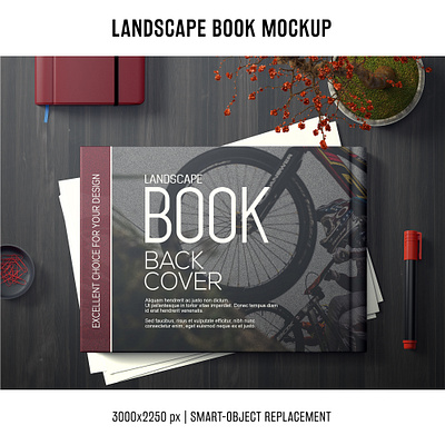 landscape book mockup design food menu design foodmenue graphic design lanscape book mockup menu mockup