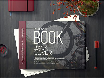 landscape book mockup design food menu design foodmenue graphic design lanscape book mockup menu mockup