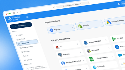 Analytics Model - API Connections | AI-Powered Business ai ai assistant ai bot analytics api connecation api design automation chat ai chat api chat bot chat gpt chat ui chatbot clean design gpt marketing ai minimalist ui ux web