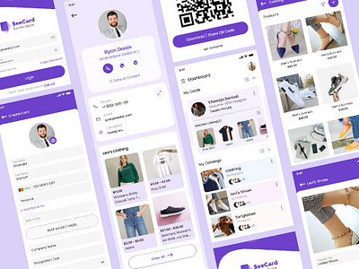 Digital Card app | Digital Product Catalog digital card digital product catalog mobile app mobile card product catalog product designing ui ui ux