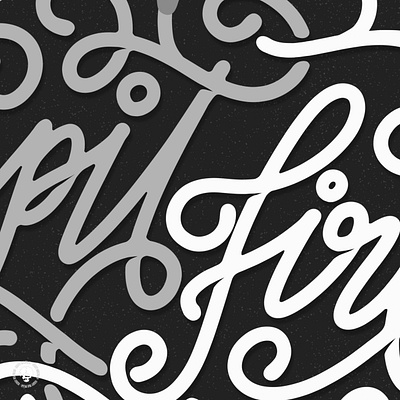 Lettering for t-shirt design hand lettering