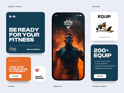 Gym Equipment E-Commerce App UI UX app appdesign appui branding creative dribbble fitness gym new trending ui uiux