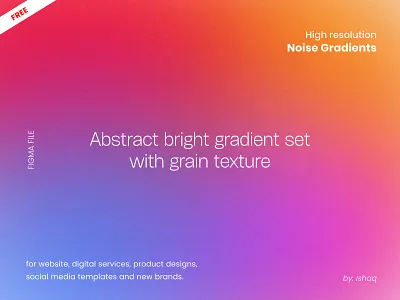 Noise Background - Free Figma abstract branding colouful designresources dribbble figma figmafile free freedownload freefigma gradient graphic design high resolution illustration noise typography uiux uiuxdesign vector vibrant