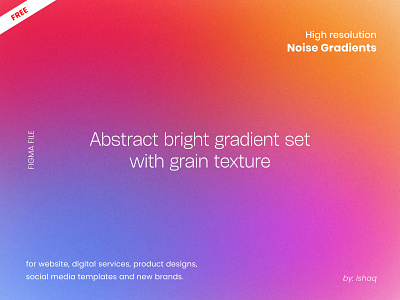 Noise Background - Free Figma abstract branding colouful designresources dribbble figma figmafile free freedownload freefigma gradient graphic design high resolution illustration noise typography uiux uiuxdesign vector vibrant