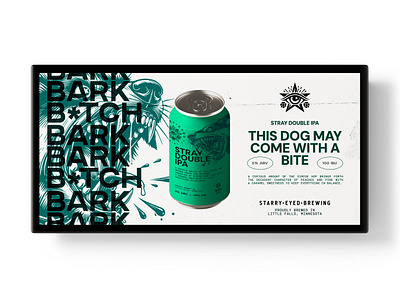 Starry Eyed Brewing Billboard agency beer branding design grid identity marketing mockup packaging ui visual web design