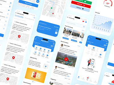 Nirapotta_ Fire Resistance and Disaster Management System branding disaster app